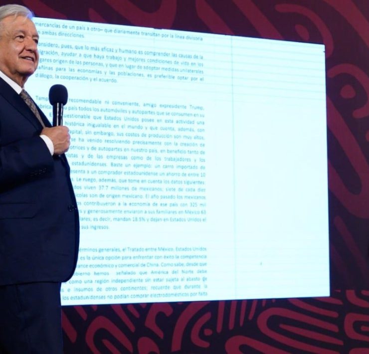 AMLO Publica Carta a Trump Defendiendo Relación México-EE.UU.