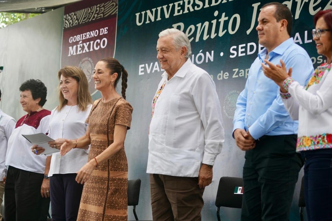 AMLO asegura Un Futuro Prometedor bajo la Administración de Sheinbaum