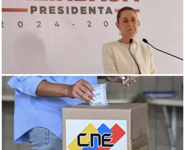 Sheinbaum Pide Transparencia y Critica Intervencionismo en Elecciones de Venezuela