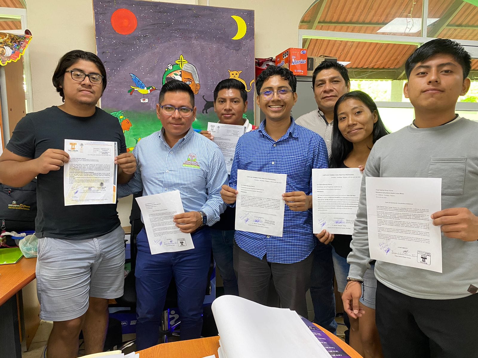 Alumnos de Comunicación Intercultural de la UIET concluyen estancia profesional