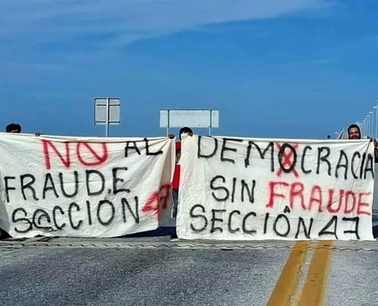 Fraude elecciones petroleros