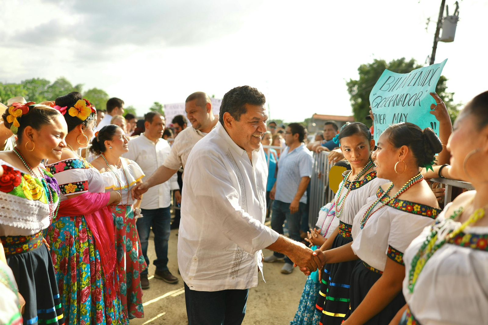 su recorrido de agradecimiento por los municipios de Jalapa y Macuspana