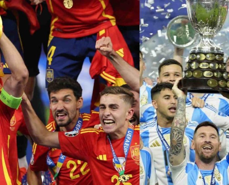 El día de ayer se vivieron dos finales, en las cuales ponen a España como el rey de Europa y a Argentina como dominador en América.