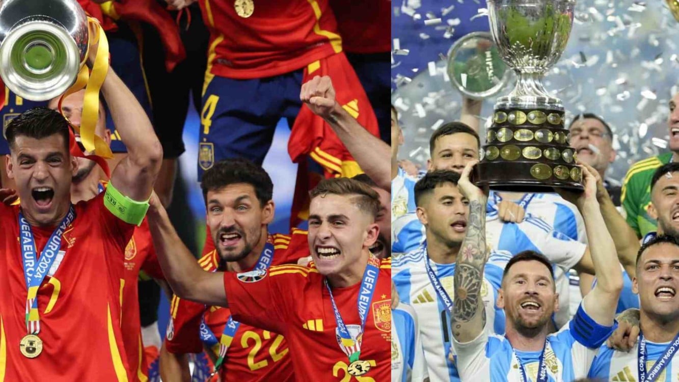 El día de ayer se vivieron dos finales, en las cuales ponen a España como el rey de Europa y a Argentina como dominador en América.