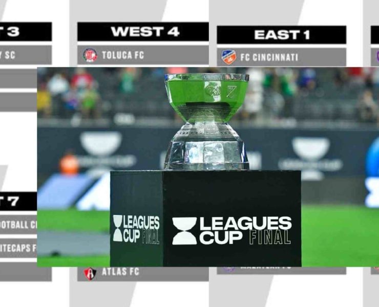 El torneo de la Leagues Cup 2024, donde se enfrentan equipos de la Liga Mx contra los de la MLS, inicia este sábado y así quedaron conformados los grupos del sector Este y Oeste.