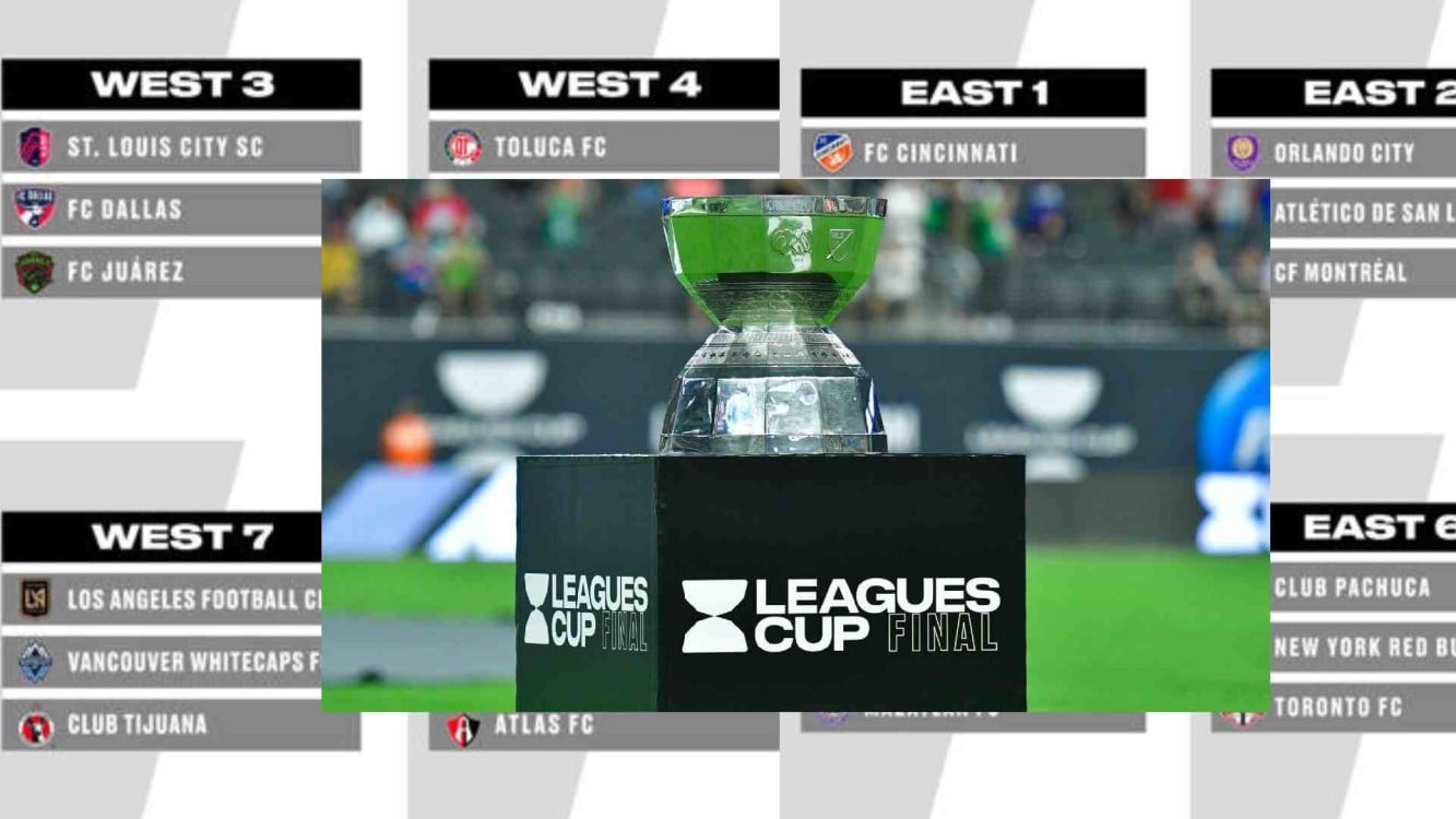 El torneo de la Leagues Cup 2024, donde se enfrentan equipos de la Liga Mx contra los de la MLS, inicia este sábado y así quedaron conformados los grupos del sector Este y Oeste.