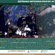 Alertan por Lluvias Intensas y Altas Temperaturas en Amplias Zonas de México