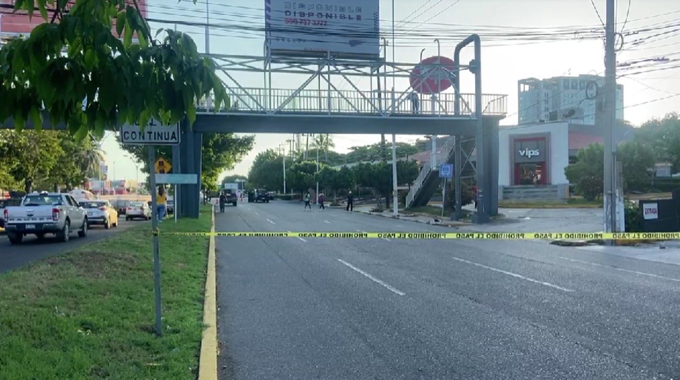 Hombre muere atropellado en el boulevard Adolfo Ruiz Cortines de Villahermosa 