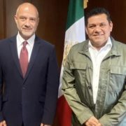 Javier May se reúne con Jesús Esteva Medina, próximo titular de la SICT