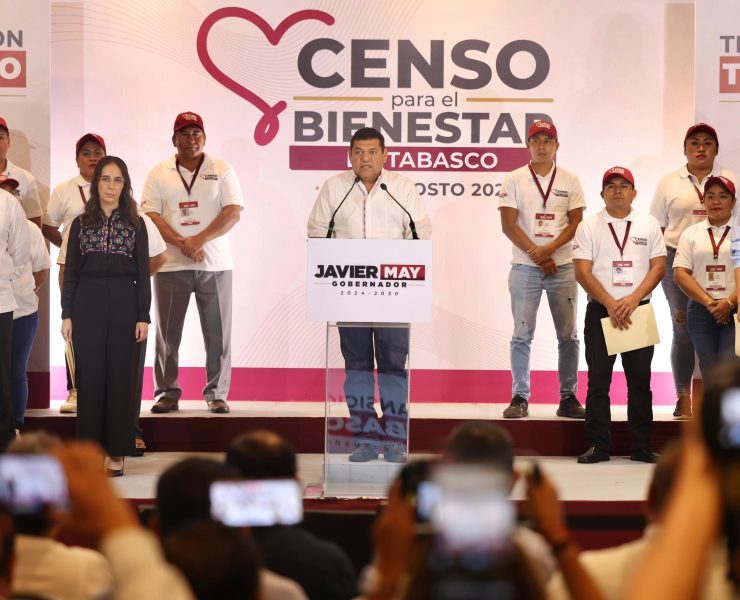 Javier May Rodríguez presentó el Censo para el Bienestar de Tabasco