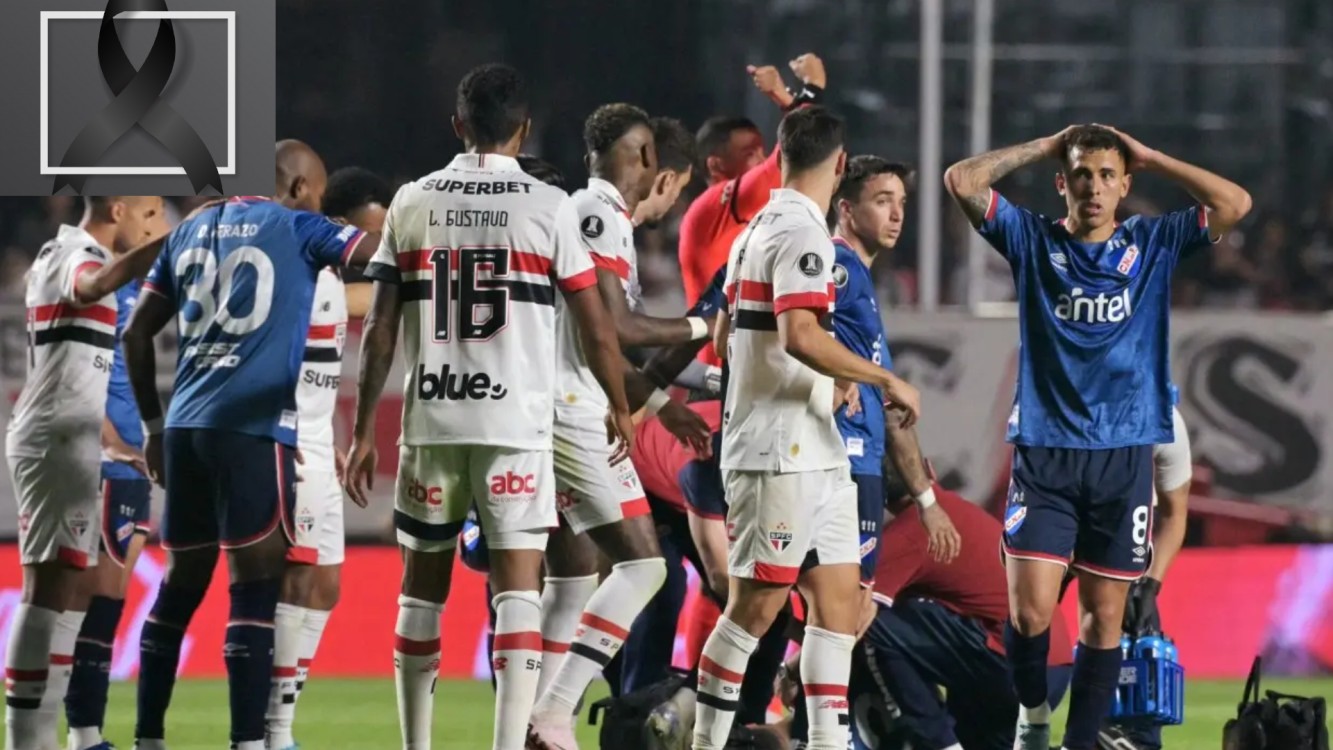 El futbol está de luto nuevamente, tras el fallecimiento de un jugador uruguayo, que se desplomó en pleno partido de la Copa Libertadores. El jugador jugó en México en el Atlético de San Luis.