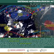 Onda Tropical y Monzón Mexicano Generan Condiciones Extremas en Varias Regiones del País