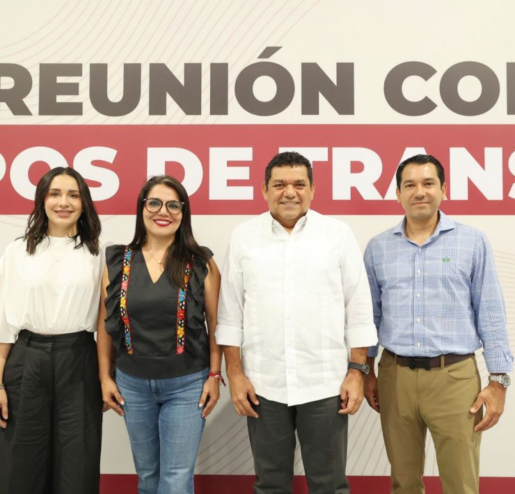 Talina Ferrer Cadenas, subsecretaria de Desarrollo Económico; Miguel Armando Vélez Mier y Concha, subsecretario de Turismo.