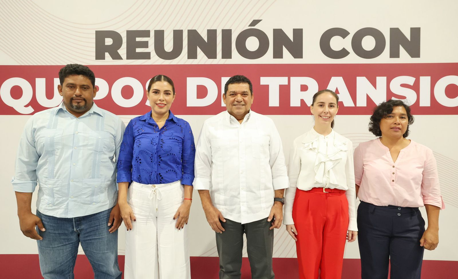 Jimena Cárdenas Márquez, subsecretaria de Bienestar e Inclusión; Julio César Gerónimo Castillo, subsecretario de Desarrollo Rural y Pueblos Indígenas; y Fabiola Méndez Denis, en la Coordinación General de Centros Integradores.