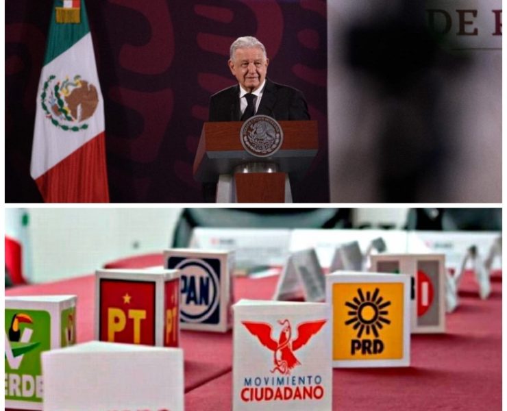 Anuncia AMLO Iniciativa para Facilitar Creación de Nuevos Partidos Políticos