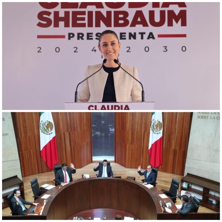 TEPJF Ratifica Triunfo de Claudia Sheinbaum: "La Elección Presidencial es Legítima"