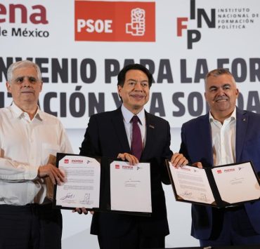 Morena y PSOE firman alianza para fortalecer políticas progresistas y enfrentar la ultraderecha