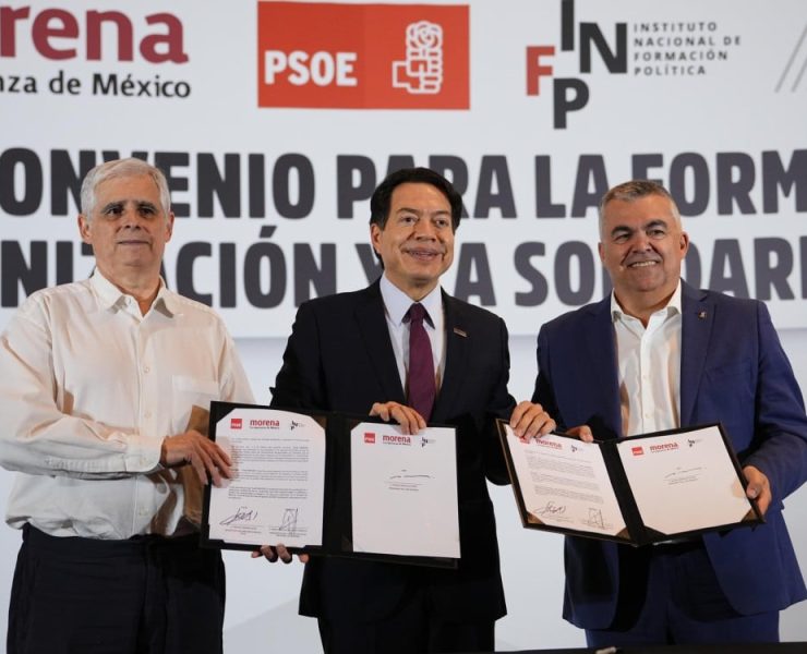 Morena y PSOE firman alianza para fortalecer políticas progresistas y enfrentar la ultraderecha