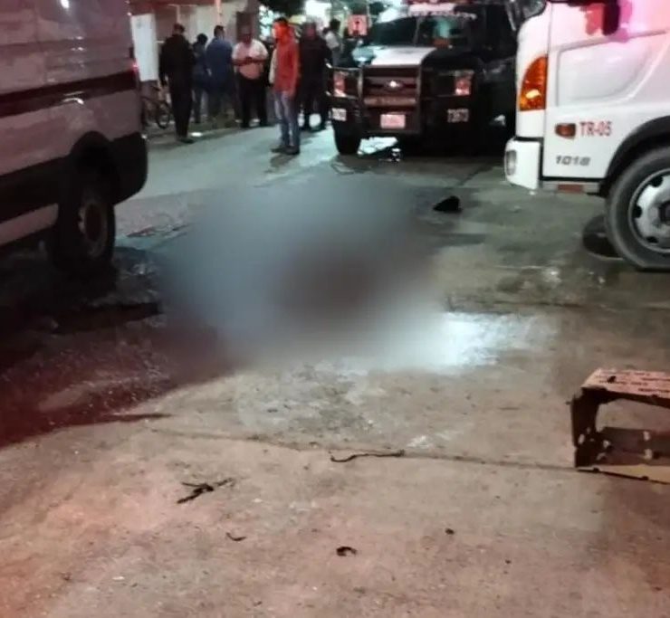 Balacera en la Central de Abastos de Villahermosa deja una persona sin vida