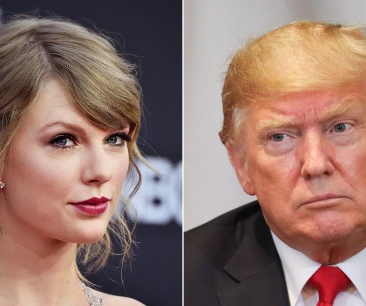 La polémica entre Taylor Swift y Trump