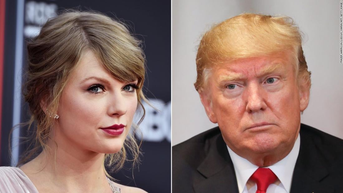 La polémica entre Taylor Swift y Trump