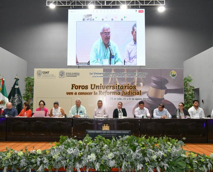 La UJAT arrancó foros universitarios sobre la Reforma Judicial