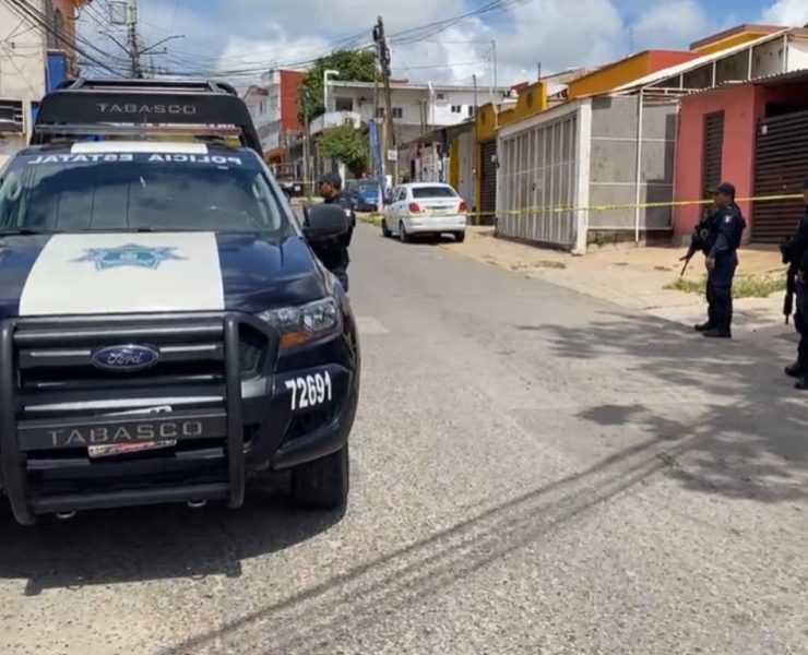 Dos hombres asesinados a balazos en el municipio de Centro