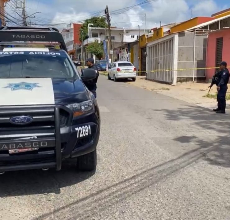 Dos hombres asesinados a balazos en el municipio de Centro