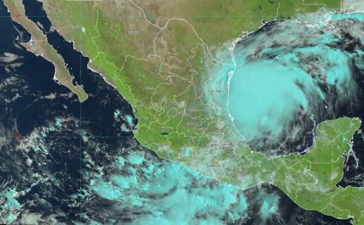 Estados tendrán afectación por tormenta tropical Francine