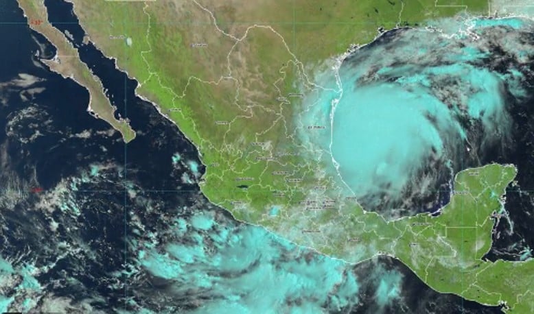 Estados tendrán afectación por tormenta tropical Francine