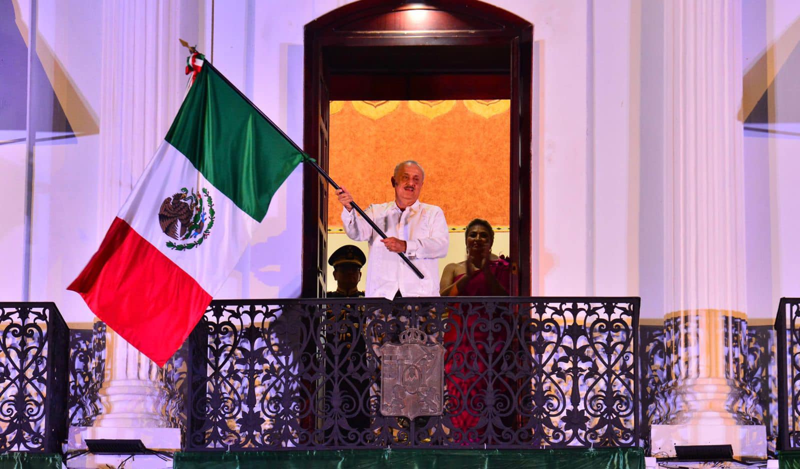 Grito de independencia en Villahermosa