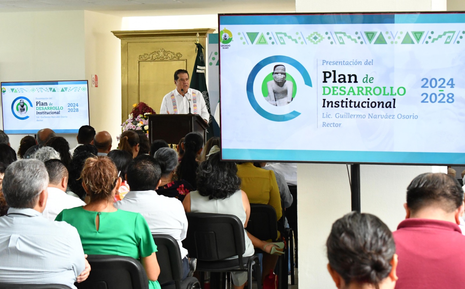 Discurso del Rector Guillermo Narváez Osorio en la Presentación del Plan de Desarrollo Institucional 2024-2028 