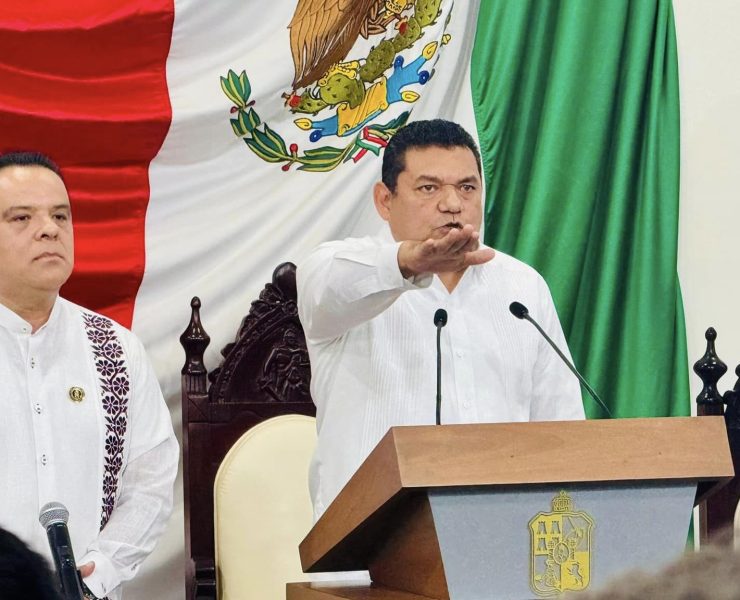 Javier May Rodríguez toma protesta como Gobernador de Tabasco