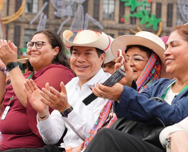 Mario Delgado destaca los logros educativos en el Sexto Informe de Gobierno y anuncia beca universal para educación básica