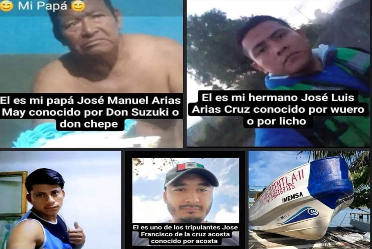 Pescadores desaparecidos de Centla son buscados por Semar 