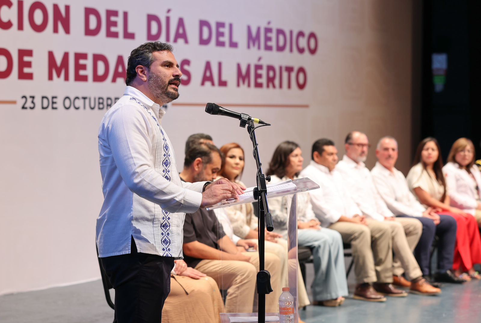 secretario de Salud, Alejandro Calderón Alipi