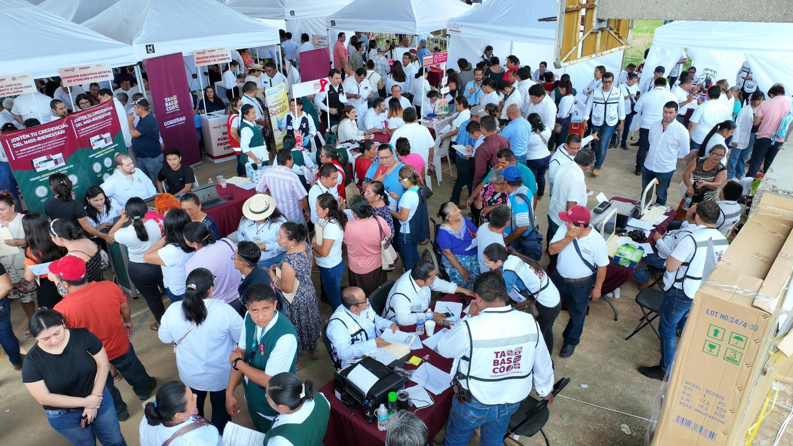 Atención al Pueblo en Territorio inicia en Tabasco