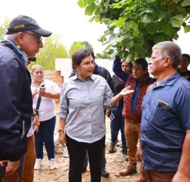 Yolanda Osuna Huerta verifica eficaz operación del canal El Censo y cárcamos