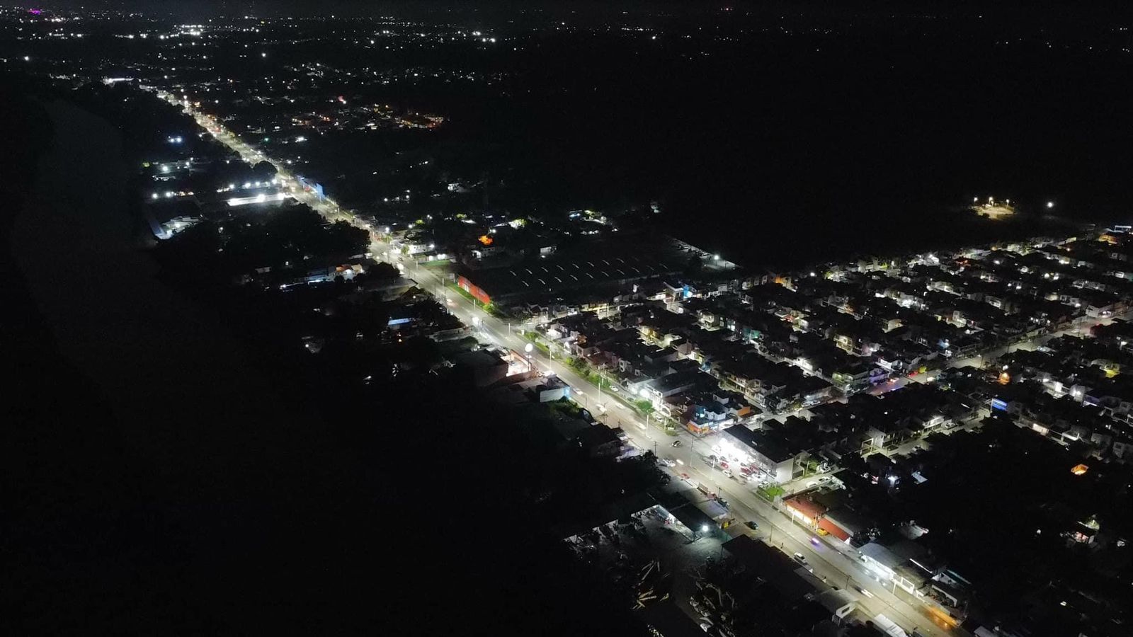 Yolanda Osuna Inauguró Alumbrado de 6.2 km con inversión de más de 11 mdp