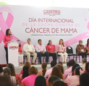 Yolanda Osuna llama a mujeres a priorizar la prevención del cáncer de mama