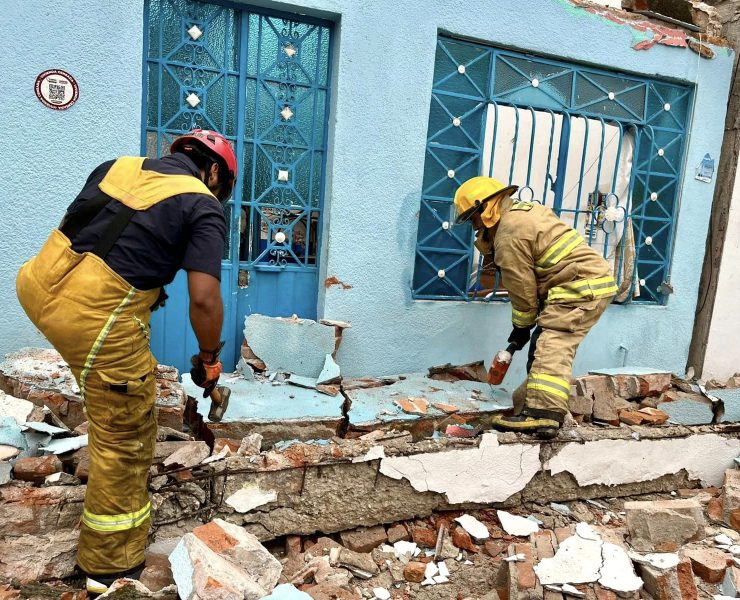 Colapsa techo de una vivienda en Villahermosa