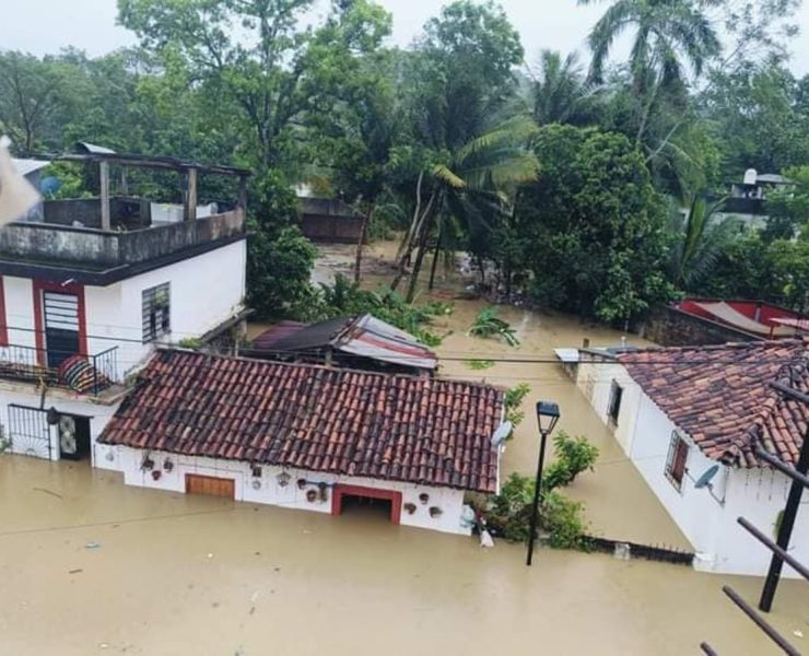 Pueblo Mágico de Tapijulapa inundado