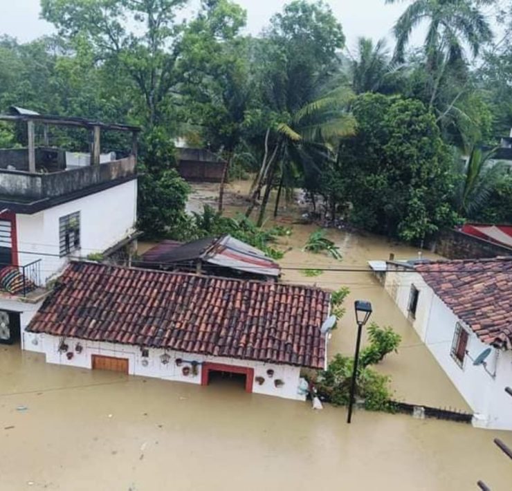 Pueblo Mágico de Tapijulapa inundado