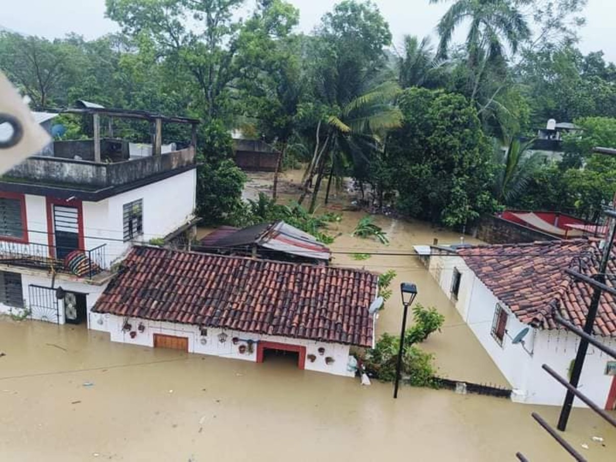 Pueblo Mágico de Tapijulapa inundado