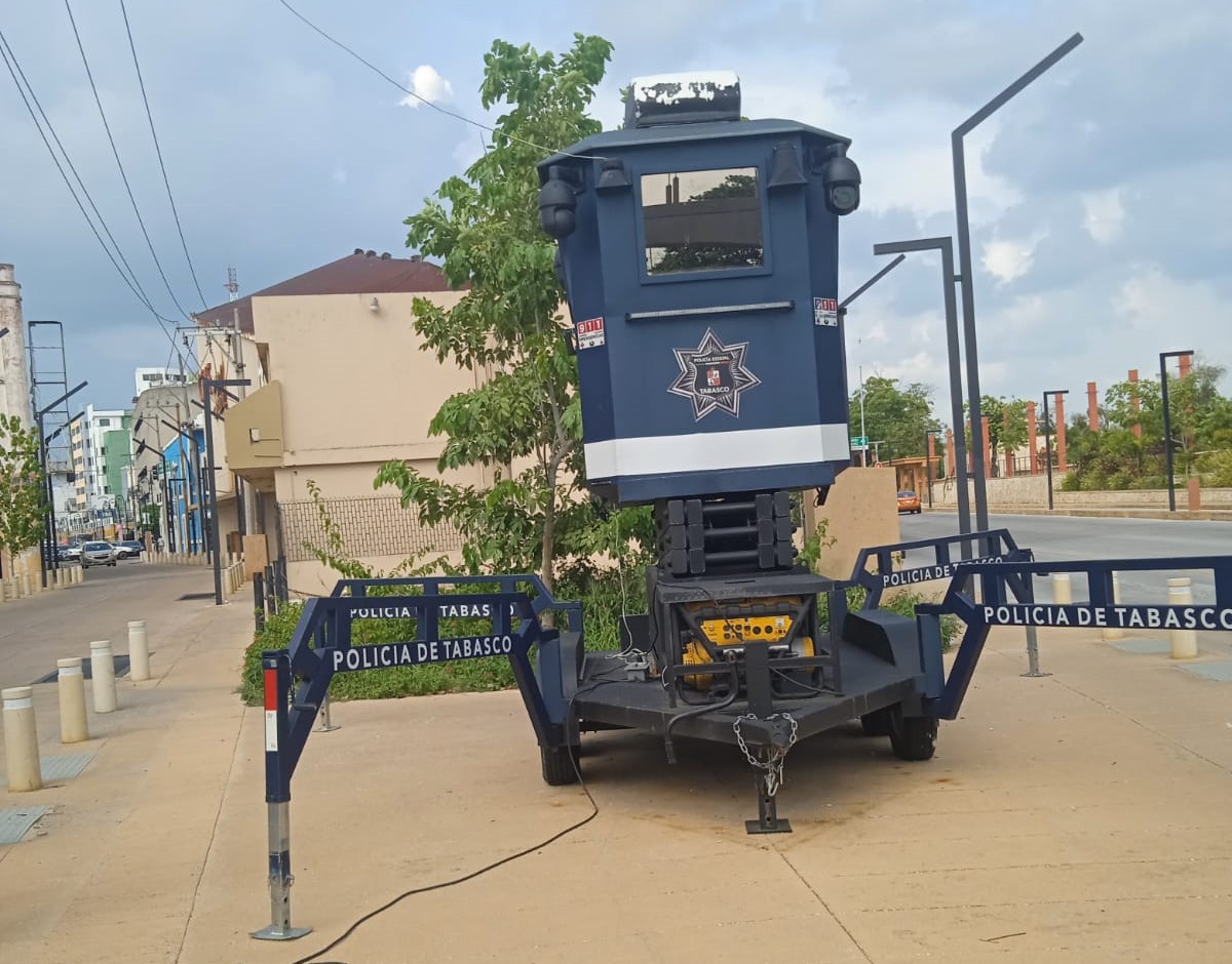 GRAFI-CASOS: Avances tecnológicos de la Policía Preventiva de Villahermosa