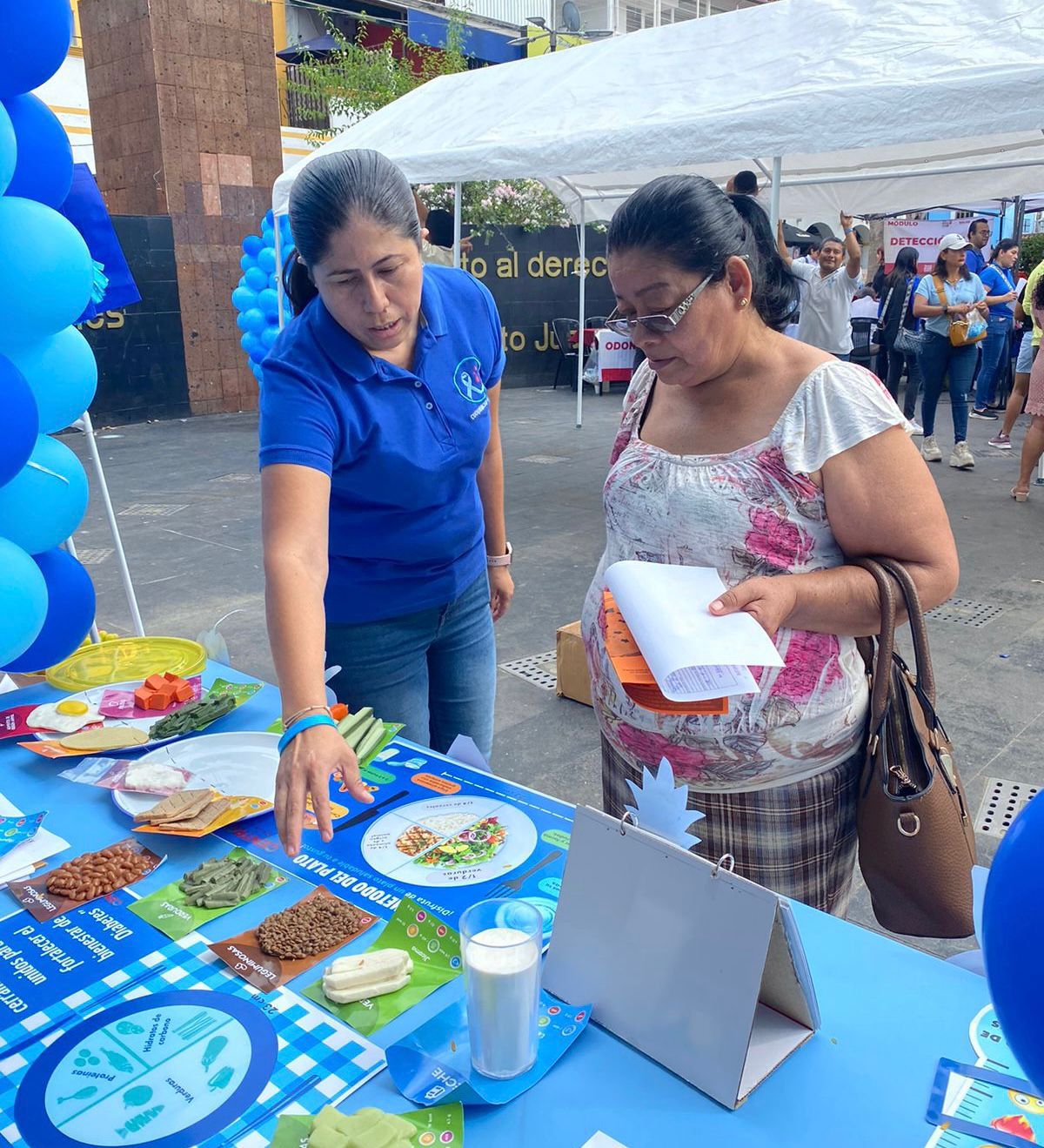 Actividades de promoción en el Festival de la Salud