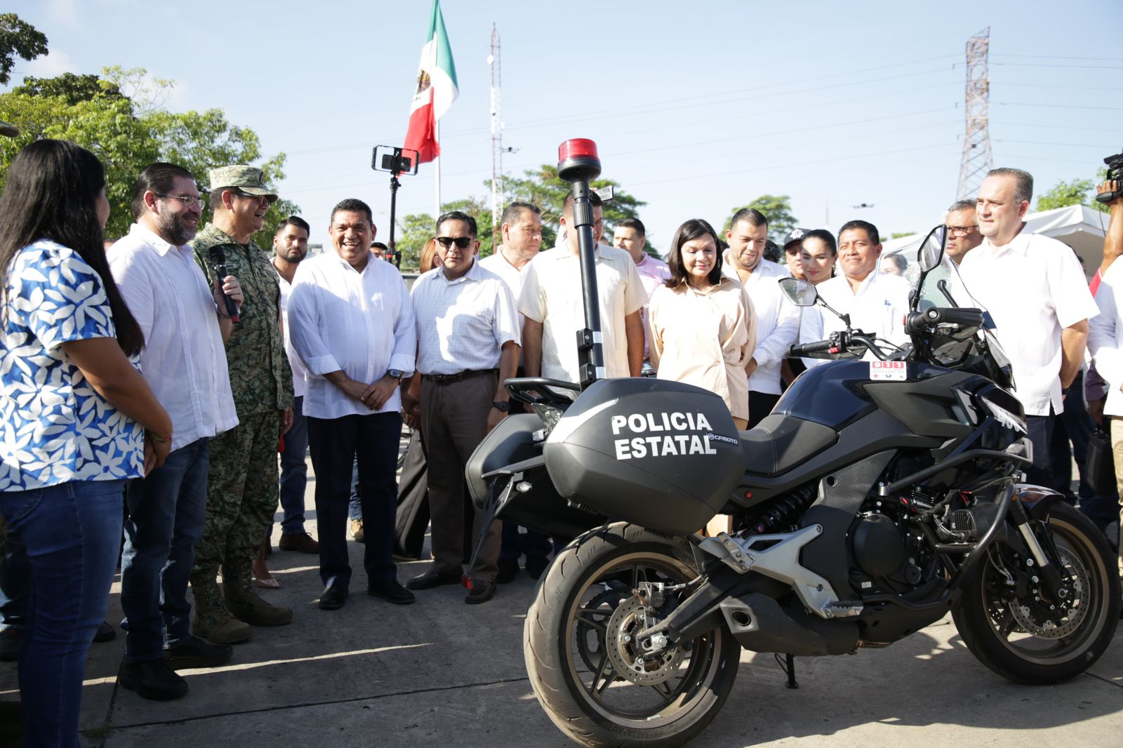 Equipo nuevo para mejorar la seguridad en Tabasco