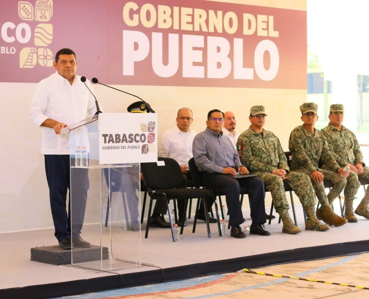 Javier May anuncia nuevas instalaciones para la SSPC en Tabasco