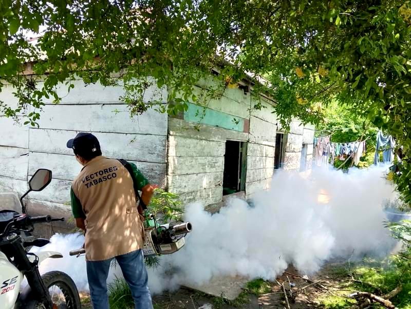 Refuerzan Operativo contra el Dengue en Tabasco