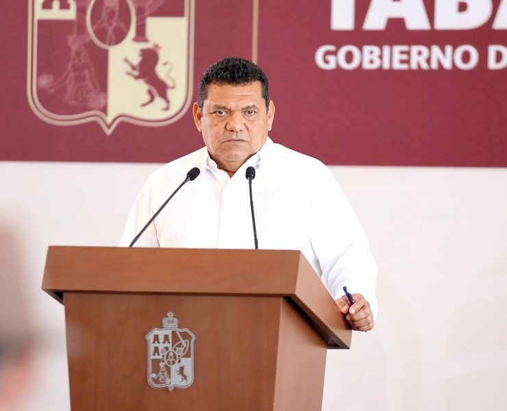 Javier May asegura paz y bienestar para Tabasco